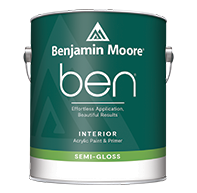 ben Waterborne Interior Paint- Semi-Gloss N627